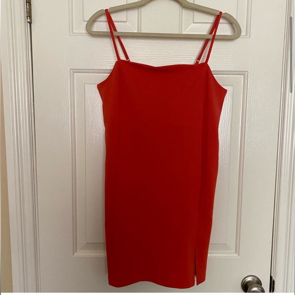 Red short dress H&M - Picture 3 of 7